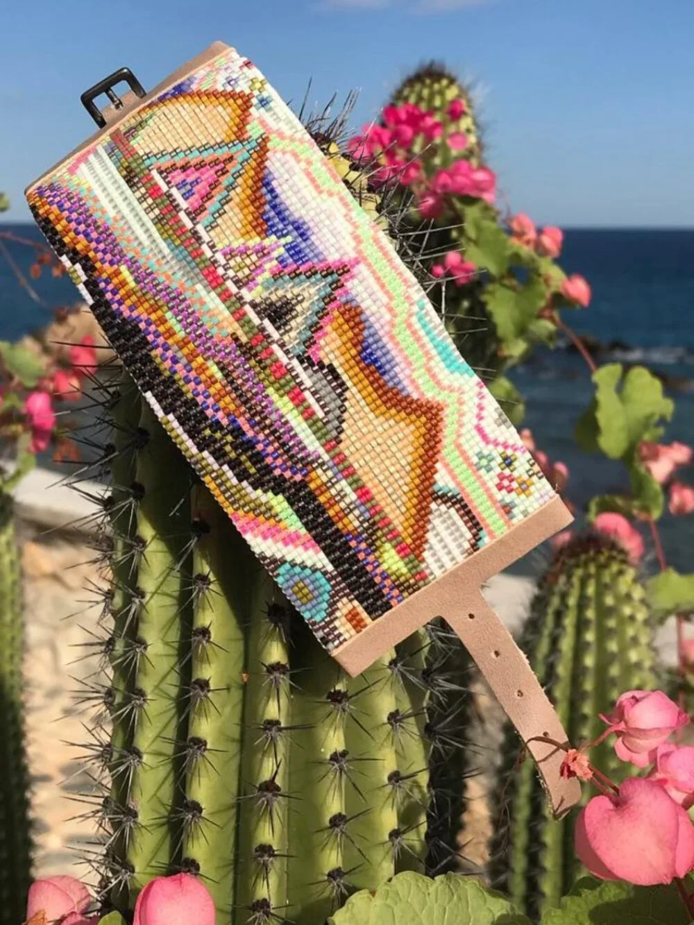 Julie Rofman handwoven cuff bracelet